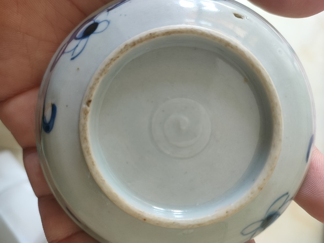 古玩陶瓷民國青花龍紋盤真品鑒賞圖