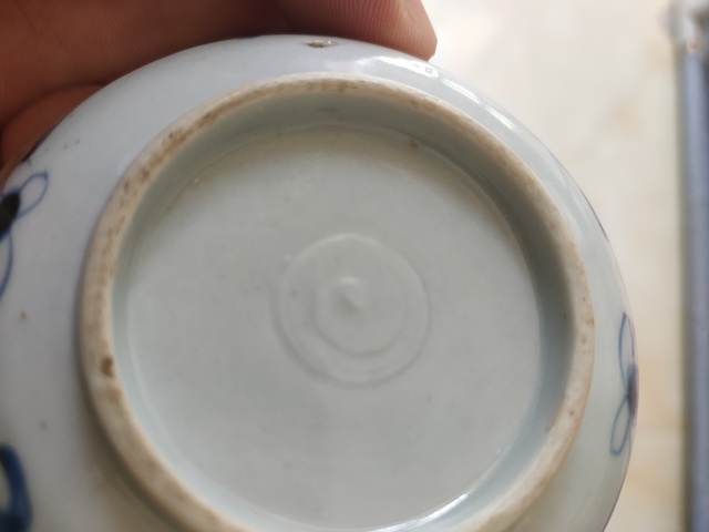 古玩陶瓷民國青花龍紋盤真品鑒賞圖