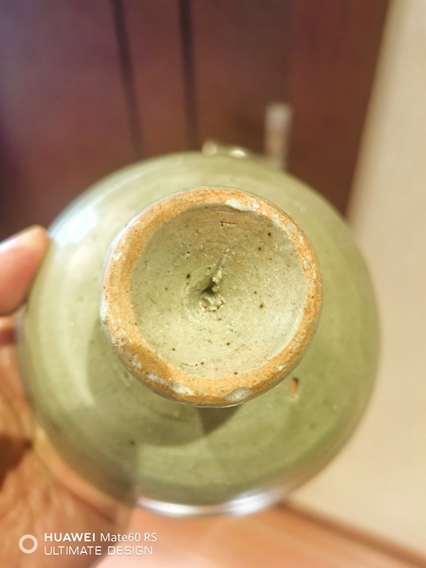 古玩陶瓷龍泉青瓷花卉紋高足碗拍賣,當前價格6666元