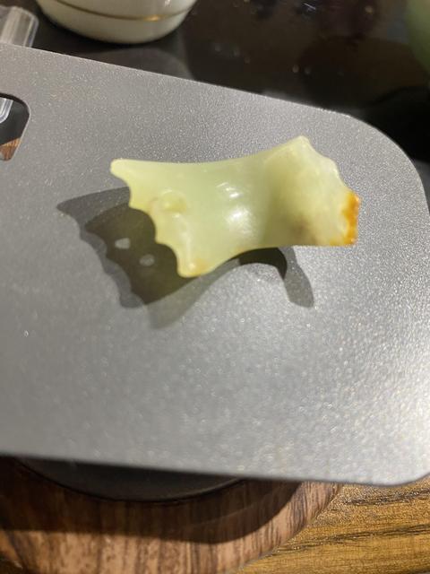 古玩玉器玉瓦型佩真品鑒賞圖