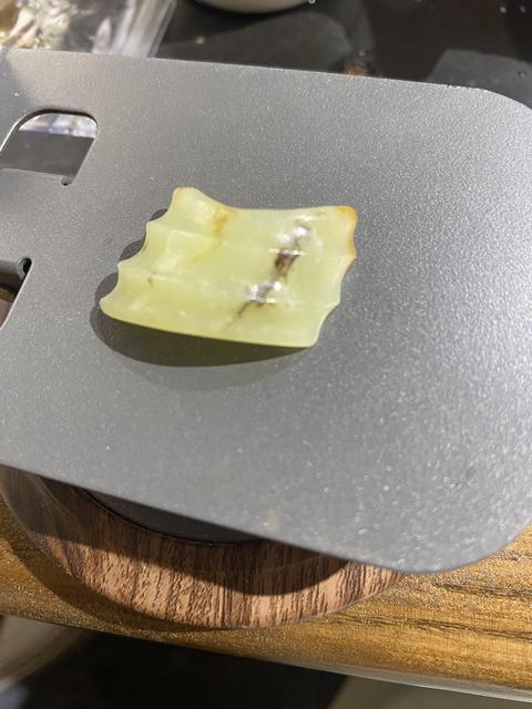 古玩玉器玉瓦型佩真品鑒賞圖