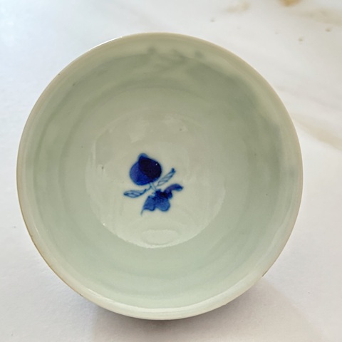 古玩陶瓷青花云龍紋茶碗拍賣,當前價格3688元