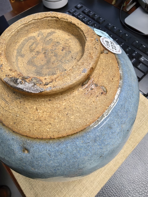 古玩陶瓷鈞窯雙系罐真品鑒賞圖