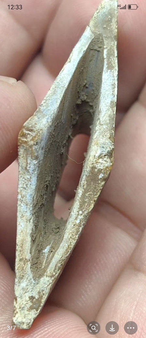 古玩玉器仿古做舊玉劍格真品鑒賞圖