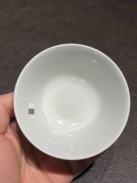 古玩陶瓷清道光綠彩龍紋碗真品鑒賞圖