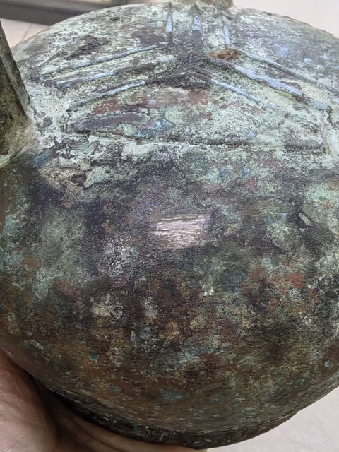 古玩銅器銅鼎真品鑒賞圖