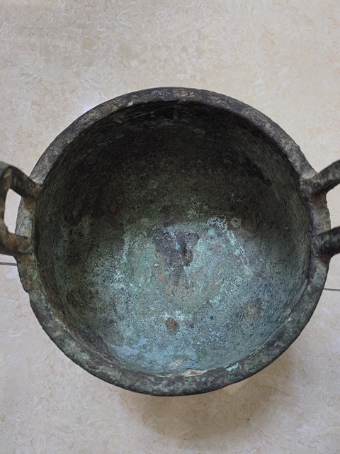 古玩銅器銅鼎真品鑒賞圖