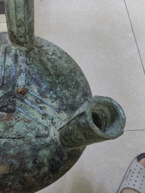 古玩銅器銅鼎真品鑒賞圖