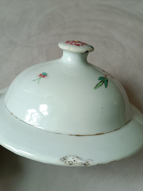 古玩陶瓷粉彩柳樹花鳥紋將軍罐真品鑒賞圖