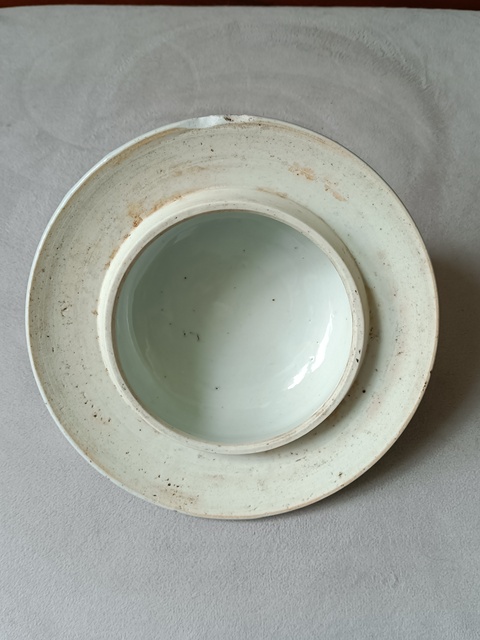 古玩陶瓷粉彩柳樹花鳥紋將軍罐真品鑒賞圖