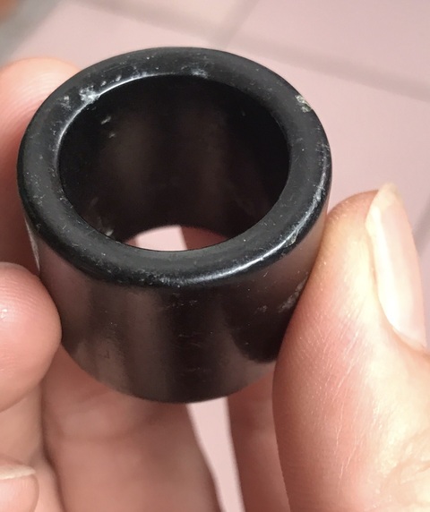 古玩玉器玉扳指真品鑒賞圖