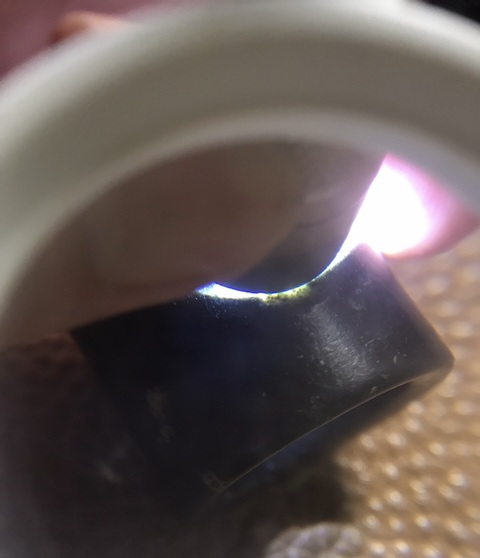 古玩玉器玉扳指真品鑒賞圖