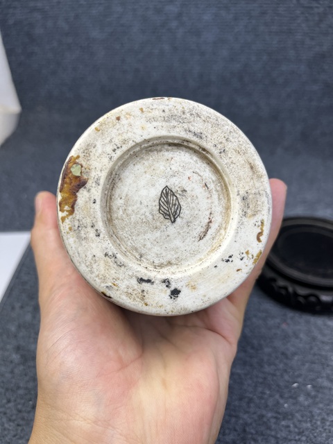 古玩陶瓷素三彩鳳紋筒瓶拍賣，當前價格7988元