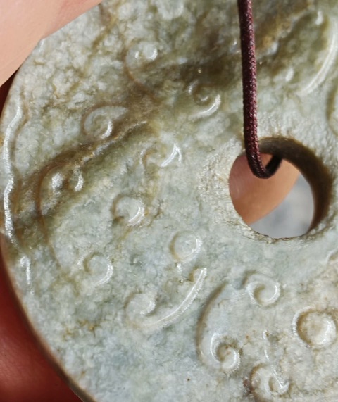 古玩玉器玉璧真品鑒賞圖