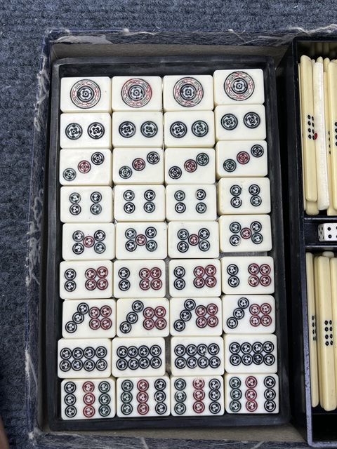 古玩雜項麻將拍賣,當前價格1888元