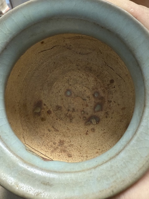 古玩陶瓷金鈞窯香爐真品鑒賞圖