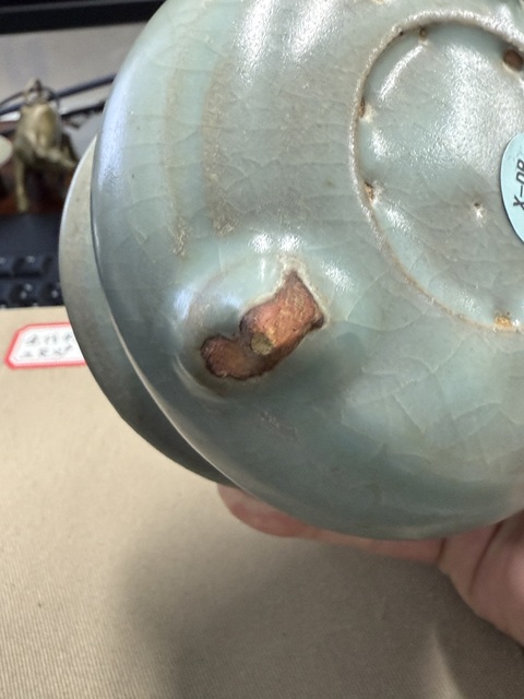 古玩陶瓷金鈞窯香爐真品鑒賞圖