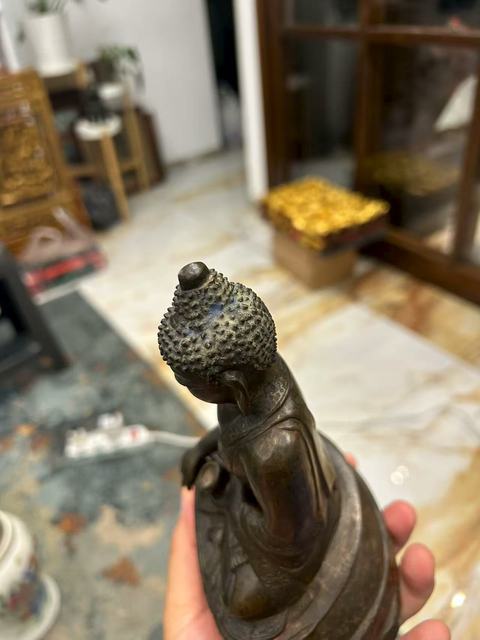 古玩銅器造像真品鑒賞圖