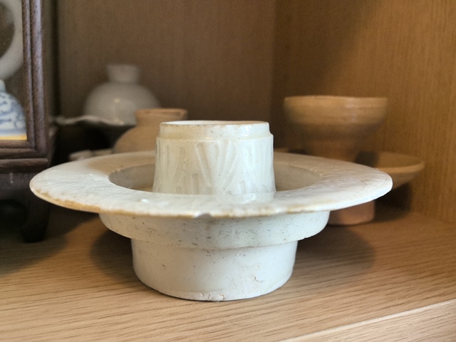 古玩陶瓷湖田窯影青盞托真品鑒賞圖