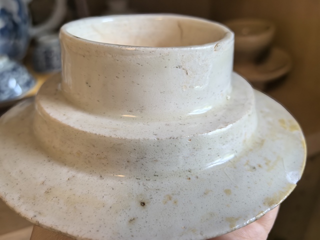 古玩陶瓷湖田窯影青盞托真品鑒賞圖