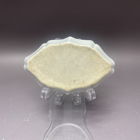 古玩陶瓷清乾隆·花卉紋青花盤拍賣,當前價格1200元