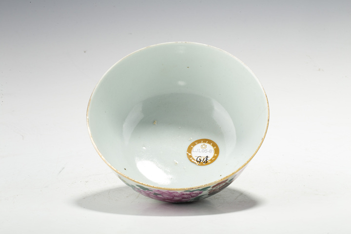 古玩陶瓷民國·粉彩大吉圖碗拍賣，當(dāng)前價格0元