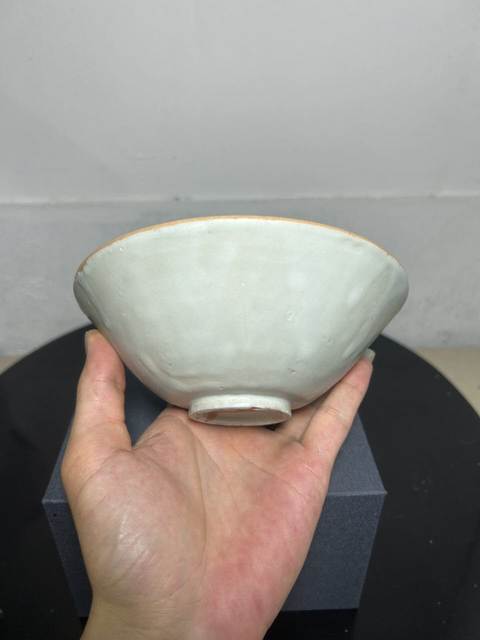 古玩陶瓷青白瓷印花碗真品鑒賞圖