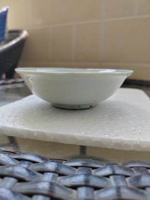 古玩陶瓷青花鳳梨紋小碟子拍賣,當前價格380元