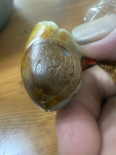 古玩玉器青白玉瑞獸真品鑒賞圖