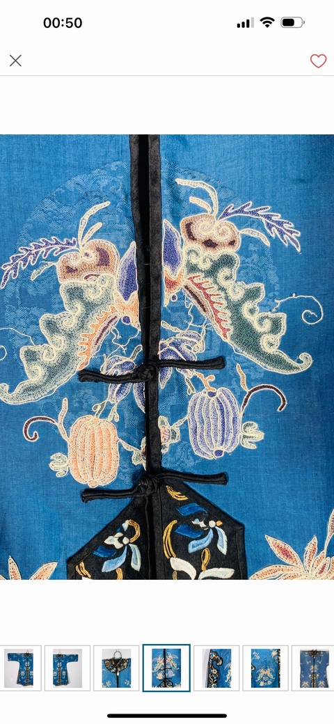 古玩雜項(xiàng)女褂真品鑒賞圖