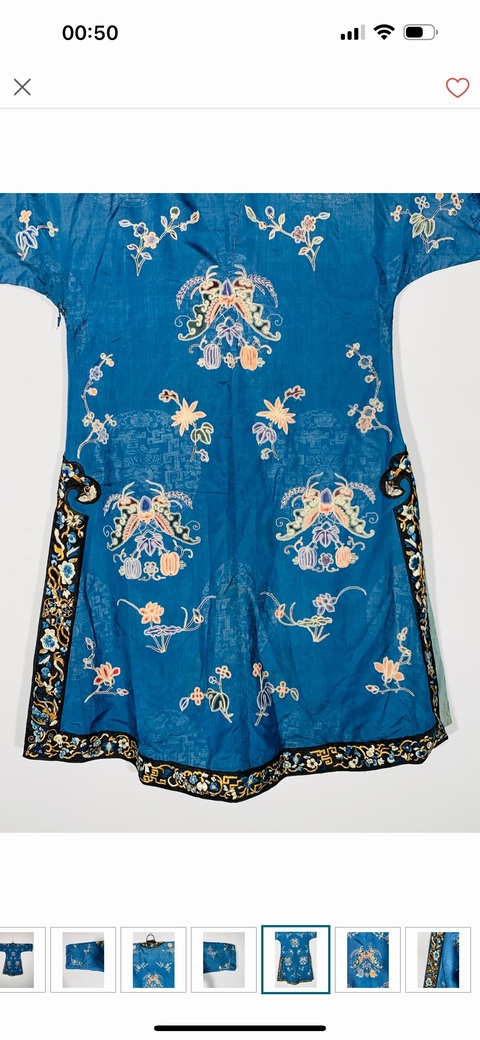 古玩雜項(xiàng)女褂真品鑒賞圖