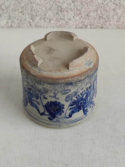 古玩陶瓷青花趕珠龍紋香爐真品鑒賞圖