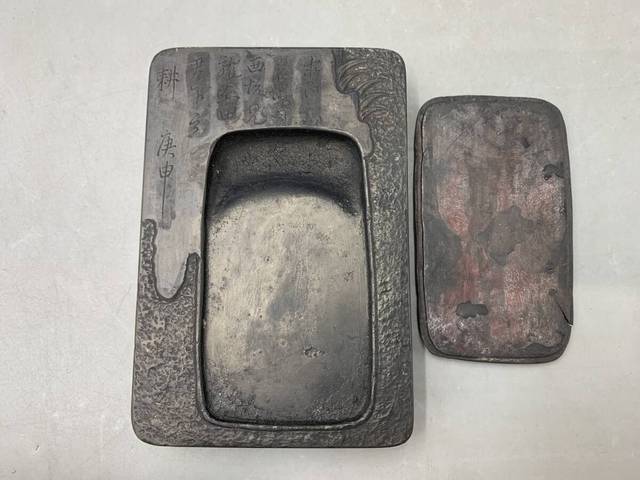 古玩雜項石硯真品鑒賞圖