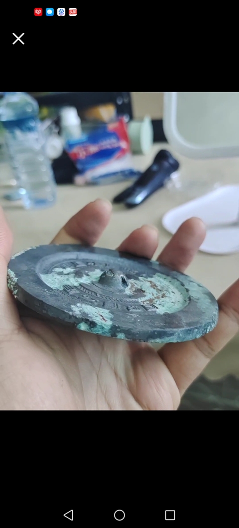 古玩銅器銅鏡真品鑒賞圖