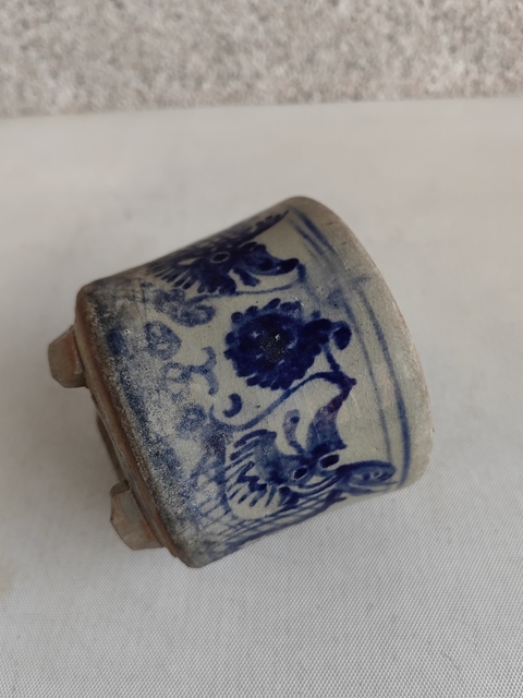 古玩陶瓷青花趕珠龍紋香爐拍賣,當(dāng)前價格350元