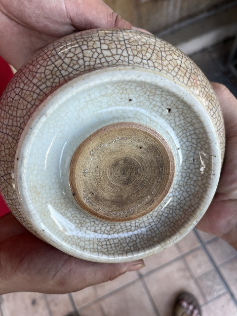 古玩陶瓷哥釉香爐真品鑒賞圖