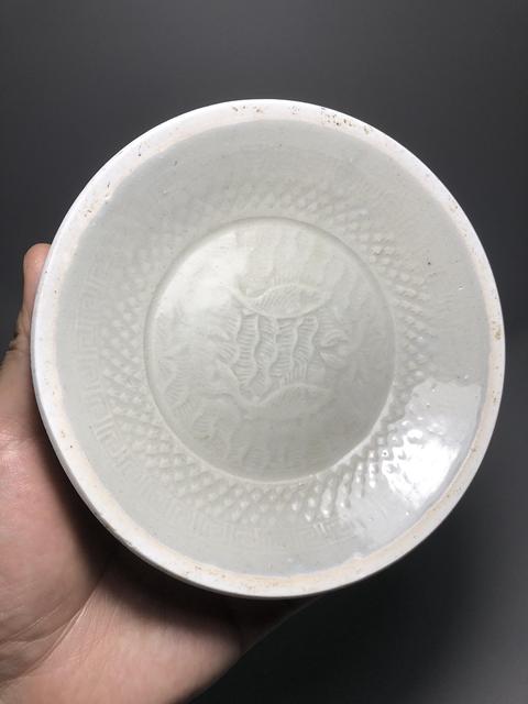古玩陶瓷宋,南定雙魚盤拍賣,當前價格4000元