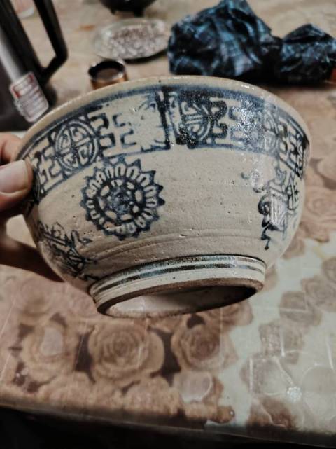 古玩陶瓷青花碗真品鑒賞圖