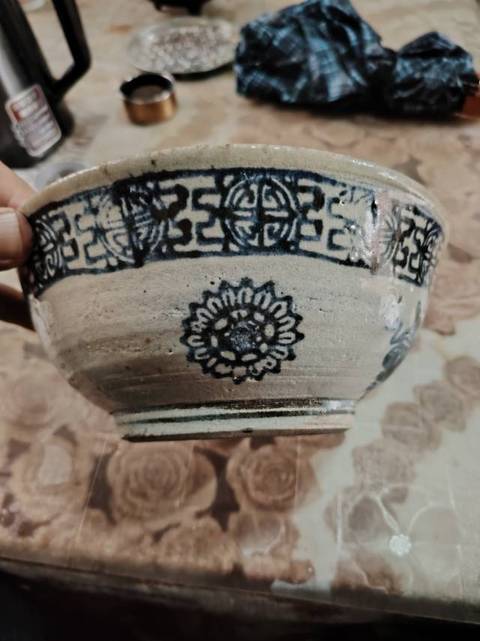 古玩陶瓷青花碗真品鑒賞圖