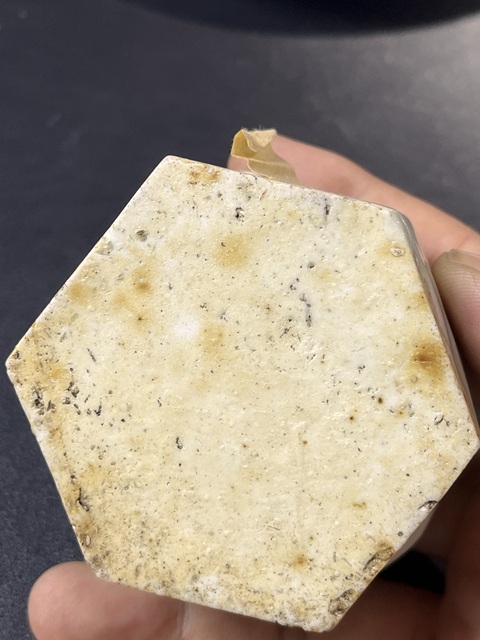 古玩陶瓷白釉水注真品鑒賞圖