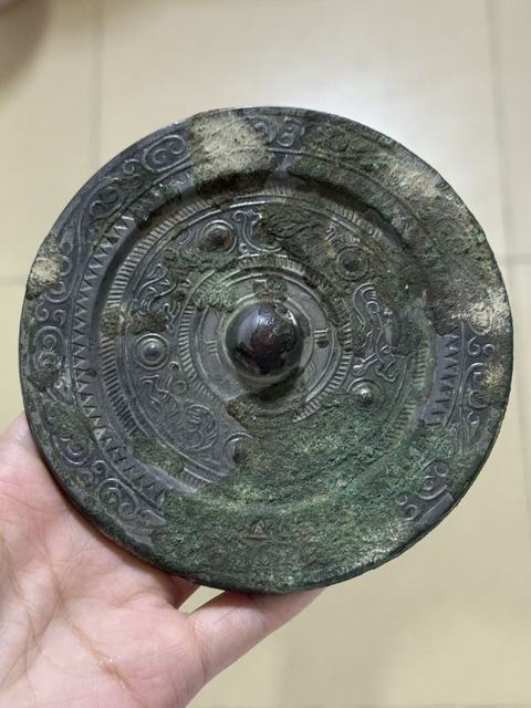 古玩銅器銅鏡真品鑒賞圖