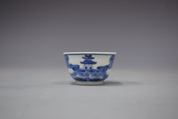 古玩陶瓷杯真品鑒賞圖