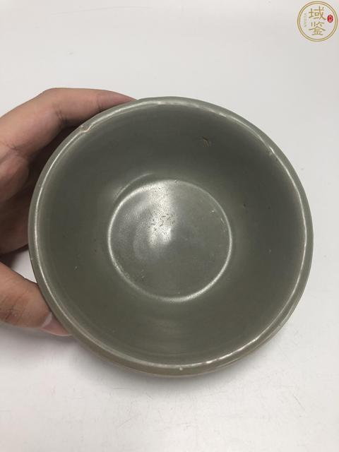 古玩陶瓷宋元·龍泉窯青釉折沿洗拍賣,當前價格5888元