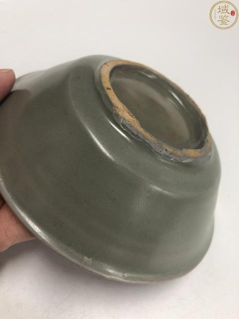 古玩陶瓷宋元·龍泉窯青釉折沿洗拍賣,當前價格5888元