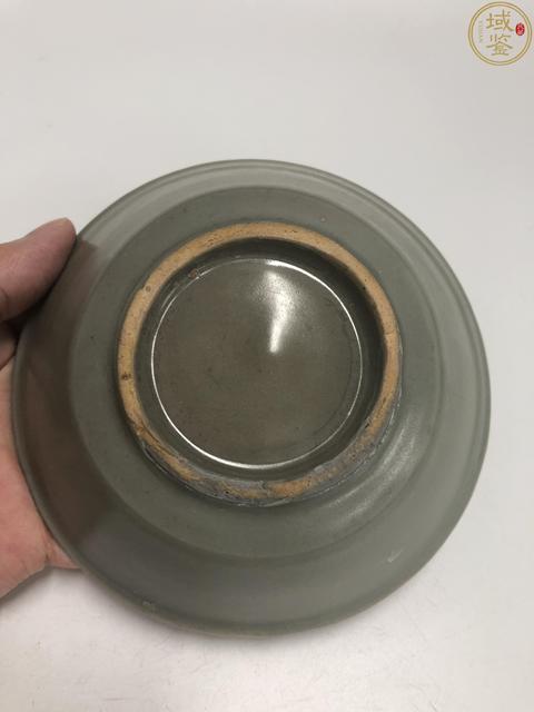 古玩陶瓷宋元·龍泉窯青釉折沿洗拍賣,當前價格5888元