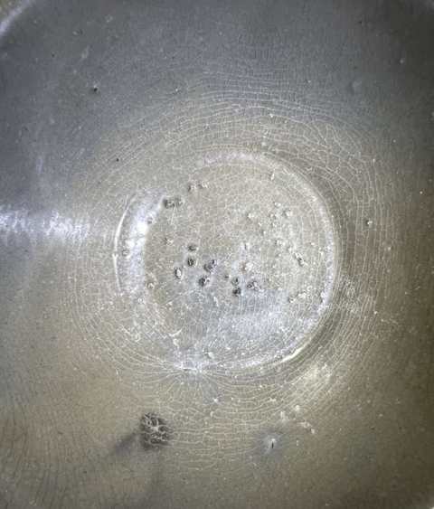 古玩陶瓷越窯青瓷茶盞真品鑒賞圖
