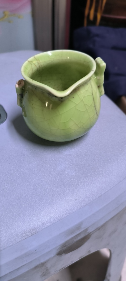 古玩陶瓷青釉分茶器真品鑒賞圖