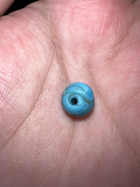 古玩玉器老琉璃珠真品鑒賞圖
