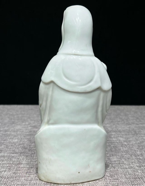古玩陶瓷送子觀音真品鑒賞圖