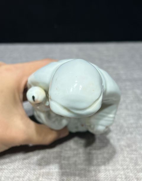 古玩陶瓷送子觀音真品鑒賞圖